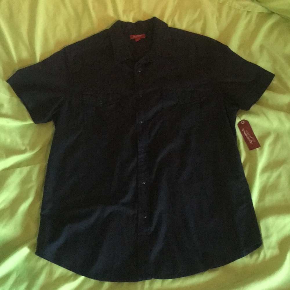 Men’s NWT Arizona Jeans men short sleeve western